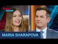 Maria Sharapova Brings Her Tennis Mindset to "Pretty Tough" Podcast | The Daily Show