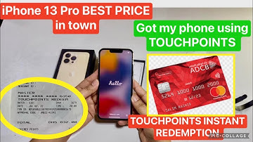 BOUGHT MY PHONE USING TOUCHPOINTS | SIMPLYLIFE ADCB | PINAKAMURANG IPHONE 13PRO |UAE