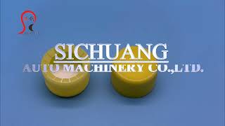 28mm cap automatic lining machine with vision system