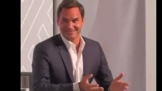 Roger Federer Interview & Q/A Session In Singapore For UBS Event 2024