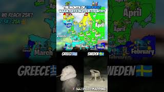 The Month Of The First Warm Days In Your Country