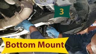 Bottom engine mount (roll stopper)  replacement mitsubishi eclipse gt