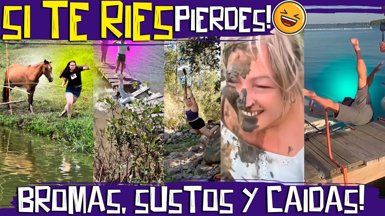 BROMAS, SUSTOS Y CAIDAS DIVERTIDAS! RISAS ASEGURADAS😂