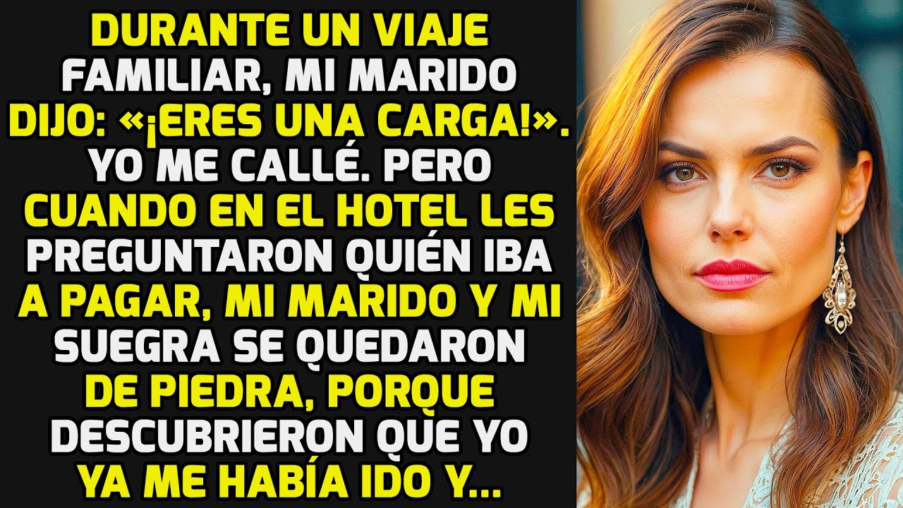 Durante El Viaje Mi Marido Me Humilló. Cuando Llegó El Momento De Pagar Me Fui... HISTORIAS LA VIDA