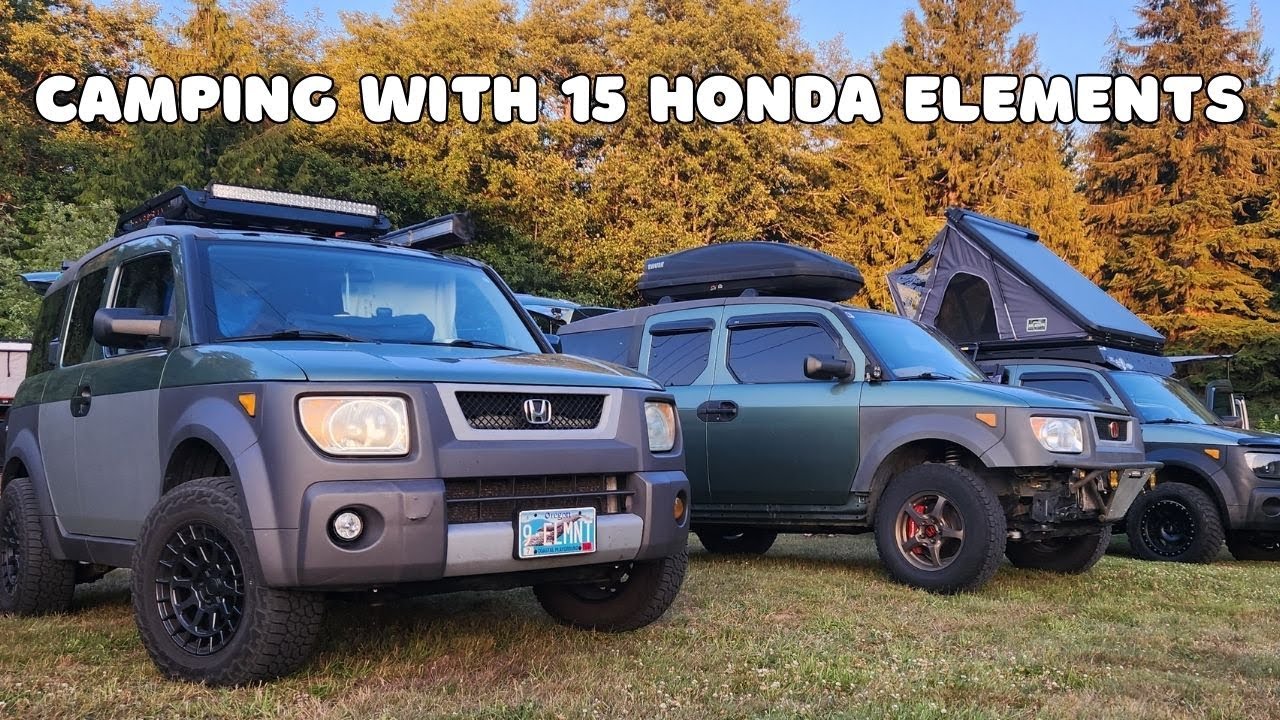 A Honda Element Camping Trip with 15 Elements ~ PNW Life ...