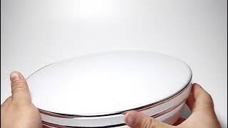 VIPMOON LED Ceiling Light Modern Flush Mount Ceiling Lamp Super Bright Adjustable 3000K/4000K/6500K
