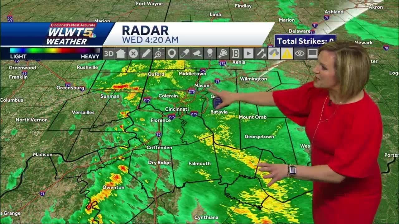 Rain and Storms Start the Day - YouTube