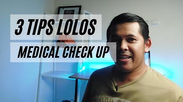3 TIPS FOR PASSING YOUR MEDICAL CHECKUP || THIS PREPARATION IS MANDATORY FOR THOSE OF YOU WHO WAN...