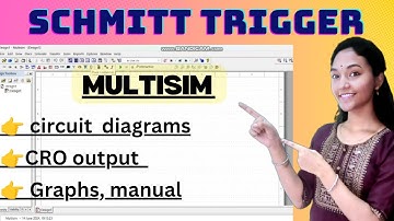 #Schmitt #trigger using #MULTISIM and #manual