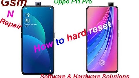 oppo f11 pro cph1969 hard reset