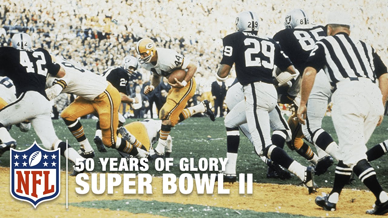 Packers vs. Raiders: Super Bowl II Highlights  50 Years 