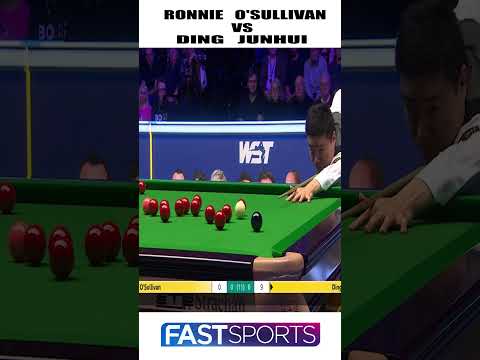 Masters 2024 Duel: Ding Junhui and Ronnie O'Sullivan's Snooker Battle | Fast Sports