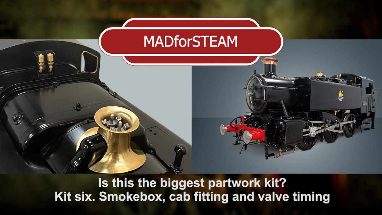 Это самый большой комплект для работы? Локомотив Kingscale 5" 1500 от Silver Crest Models KIT 6