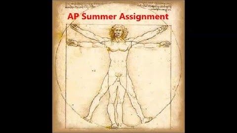 AP Euro Summer Assignment