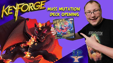 More Keyforge Mass Mutation Deck Opening! || Lost Forge Tabletop Gaming