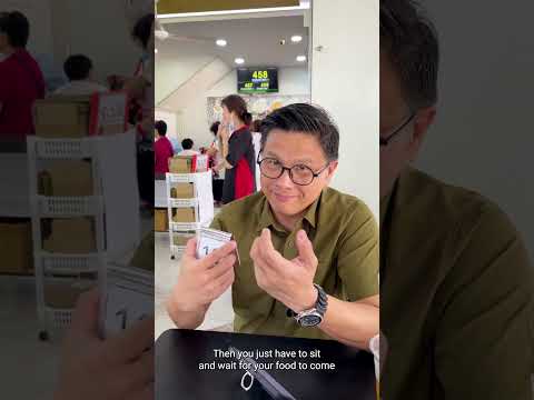 Video: Einestamine Tiong Bahru Market Hawker Centeris Singapuris