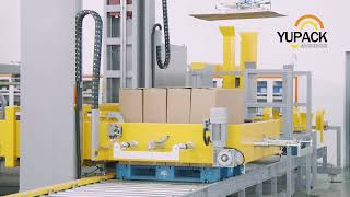 Automatic Low Level Layered Palletizer for bag/carton/case/box palletizing