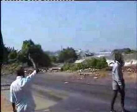 First Tsunami Wave hitting the coast of Beruwala, Sri Lanka.