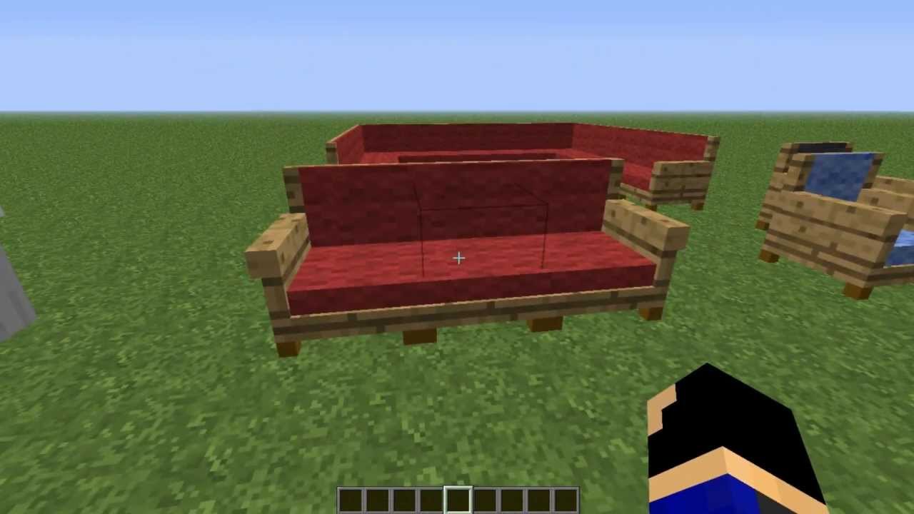 Minecraft Jammy Furniture Mod 152 Mod Review YouTube