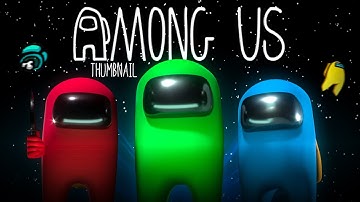 How to make Among us inspired thumbnail on android | Among us thumbnail pack | PSCC