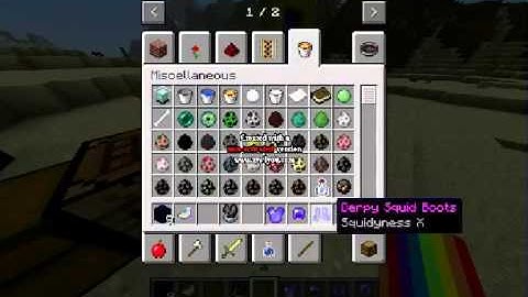 minecraft mod showcase: derpy squids mod