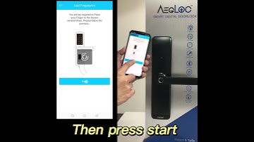 AEGLOC E8560 fingerprint setting