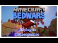 I am playing @NetherGamesMC solo Bedwar 