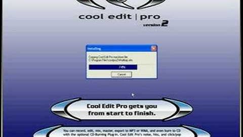 Cool Edit Pro 2.0 (Jflames Shows How to record)pt.2