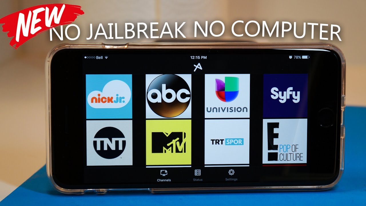 NEW Watch How To Watch Live Cable TV and Sports Channels FREE iOS 9 / 10 - 10.2 NO Jailbreak i