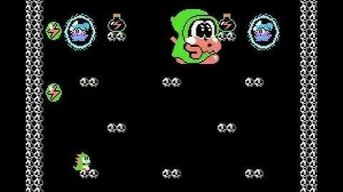 Joel Tries Harder! Bubble Bobble for the NES, Part 7, Space Invaders in a Hole!