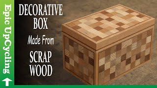 Decorative Box Made From Scrap Wood