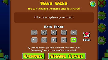 Geometry Dash - (DEMON?) Wave Wave by me (& Darnoc) - Verified by JikingGaming