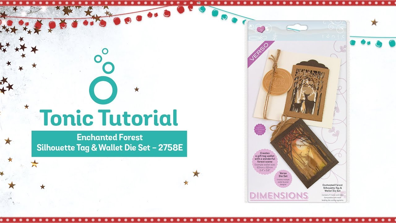 Tonic Tutorial - Enchanted Forest Silhouette Tag