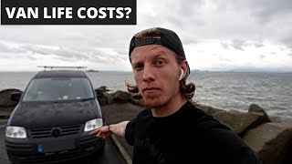 MONTHLY VAN LIFE EXPENSES | how much do I spend living in a van?