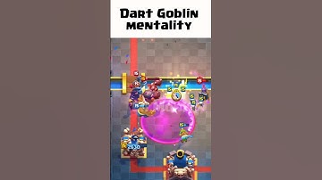Dart Goblin Mentality be like #shorts #clashroyale #davidgoggins #goggins #dartgoblin #viralshort