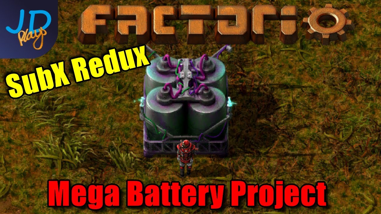 Mega Battery Project ⚙️ Factorio 1.0 SubX Redux ⚙️ Ep4 - YouTube