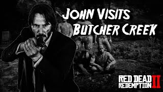 John Visits Butcher Creek