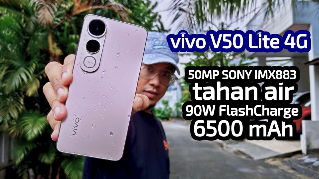 Lebih Tipis Lebih Kuat! vivo V50 lite 4G
