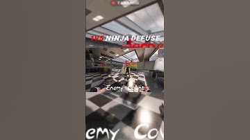 1V5 Ninja Defuse Almost Getting Wrong in Call Of Duty #shorts