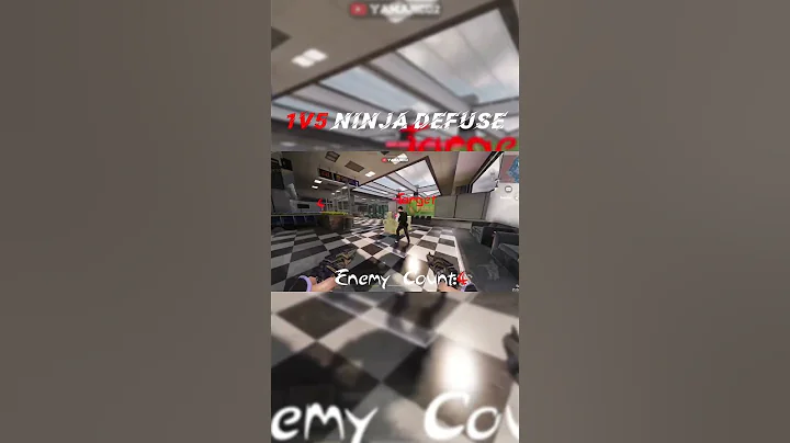 1V5 Ninja Defuse Almost Getting Wrong in Call Of Duty #shorts