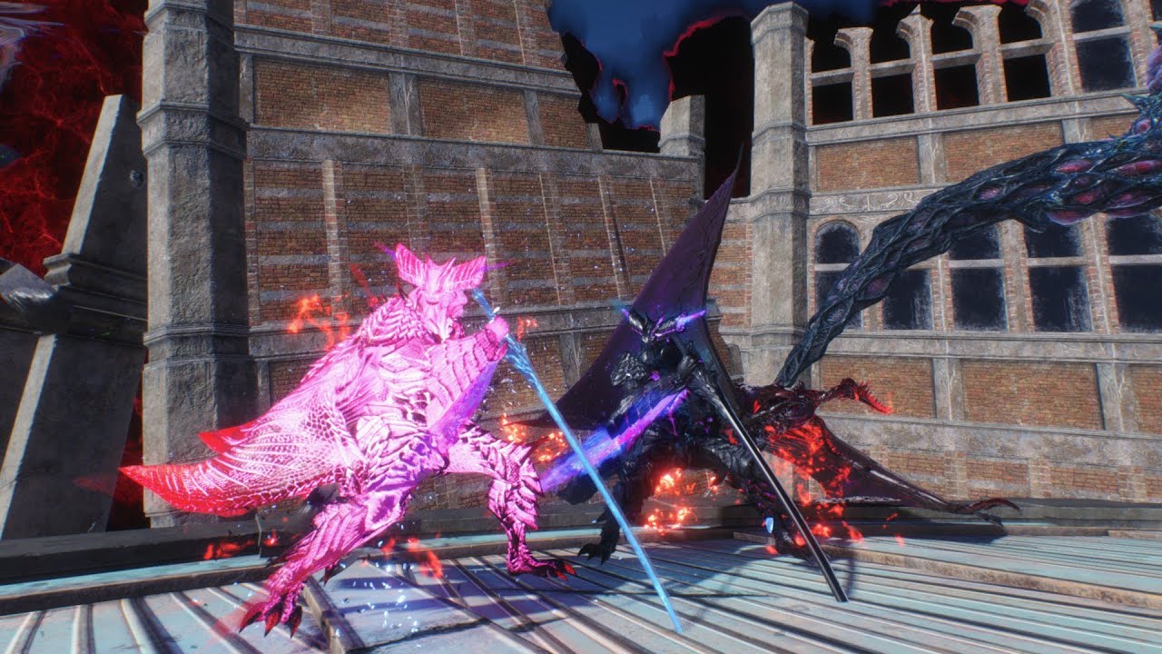 PGR Vergil Dances While Slashing – Burn in Hell Mode