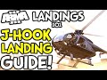 ArmA 3 Helicopter Landings Guide 101 ► How to Land Fast! (THE J-HOOK LANDING)