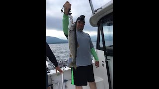 LAKE TROUT TROLLING ON LAKE GEORGE - AUSTIN CHARTERS