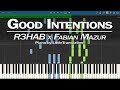 R3HAB x Fabian Mazur - Good Intentions (Piano Cover) ft Lourdiz Tutorial by LittleTranscriber