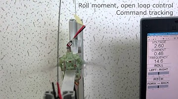 Robotic Hummingbird: Moment generation via amplitude and offset control