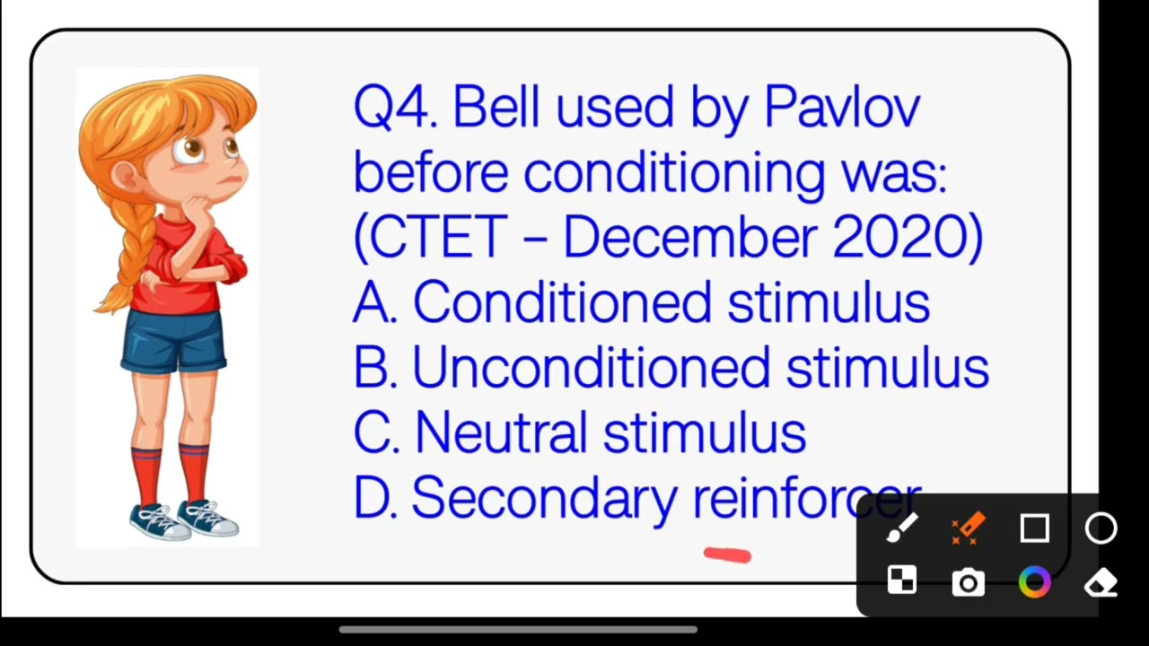 CTET–DSSSB,KVS,NVS,HTET ,REET, Repeated Question 🔁 | Classical Conditioning PYQ