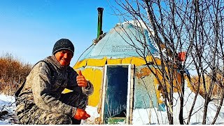 видео: Один в Юрте в дали от дома .Рыбалка ,еда на печи ,природа. картинка: Один в Юрте в дали от дома .Рыбалка ,еда на печи ,природа.