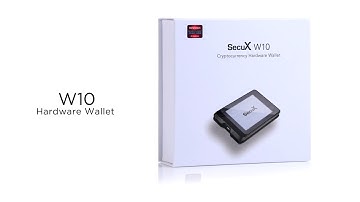 SecuX W10 Crypto Hardware Wallet