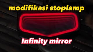 tutorial membuat stoplamp infinity mirror