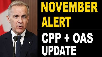 Big Update for Canadian Seniors: November CPP & OAS Payments 💰🇨🇦📅